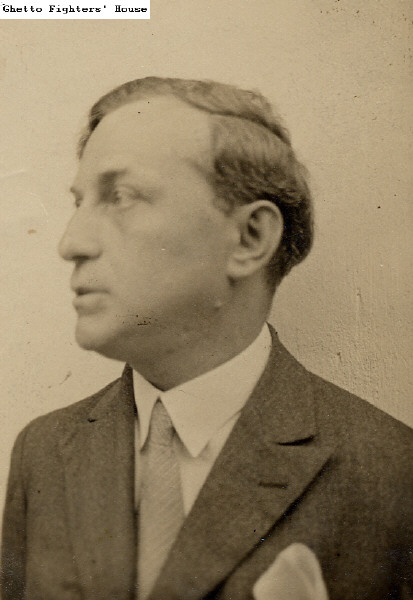 Szymon Pullman, zdjęcie wykonane przed II wojną światową, fot. Ghetto Fighters' House Museum Archive, Izrael 
